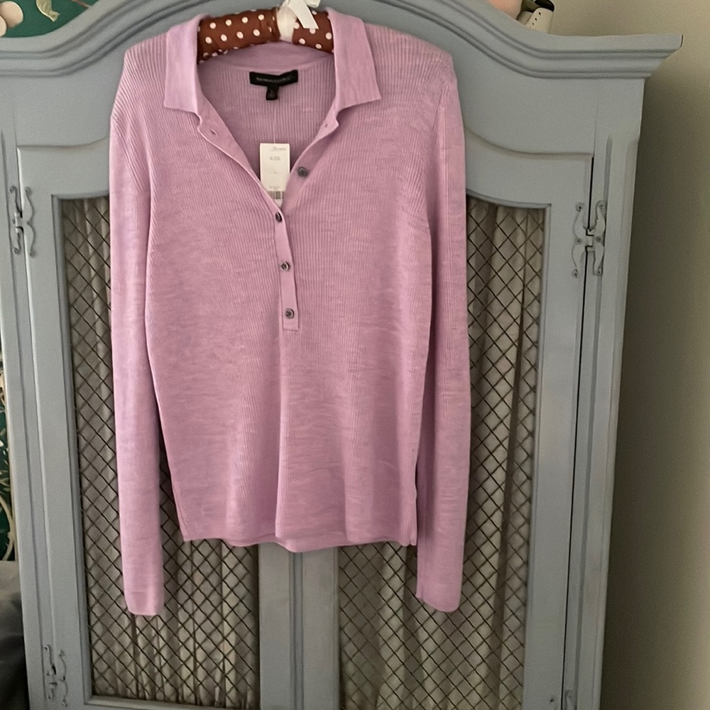 Banana Republic long sleeve Henley